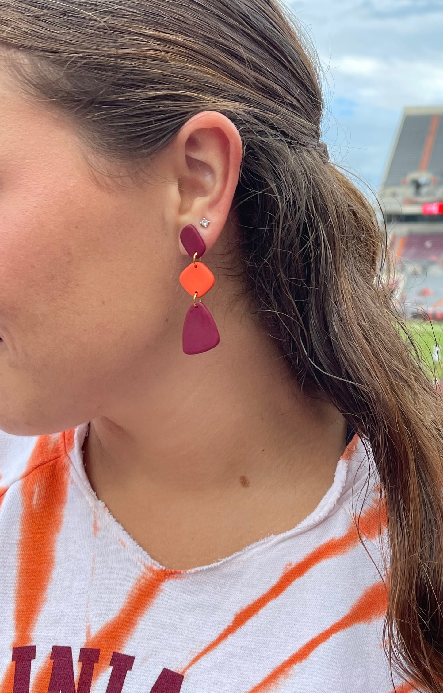 Ashley Earring | VT Hokies